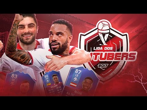 MEU TIME NA LIGA DOS YOUTUBERS FIFA 17