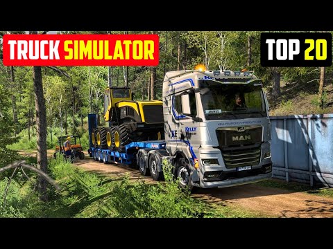 Top 20 Truck simulator games for android | Best truck driving games on Android 2024