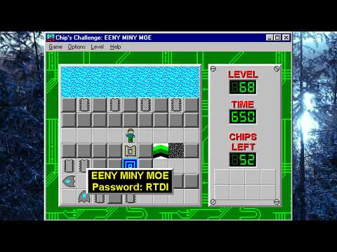 Chip's Challenge Level 68: Eeny Miny Moe (CCC #2)