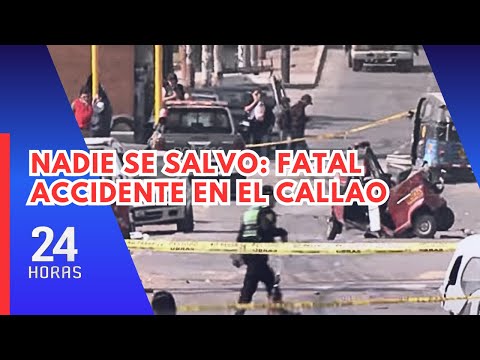 Choque múltiple en el Callao: camiones de carga pesada continúan circulando pese a prohibición