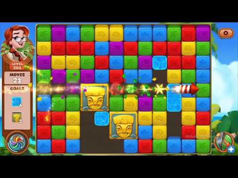 Lost Island Blast Adventure Level 204