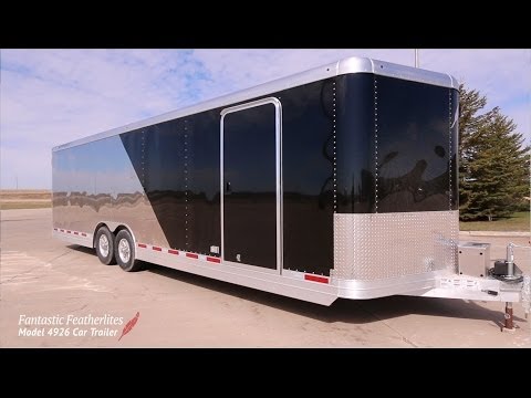 Fantastic Featherlites - Race Car Trailer Model 4926