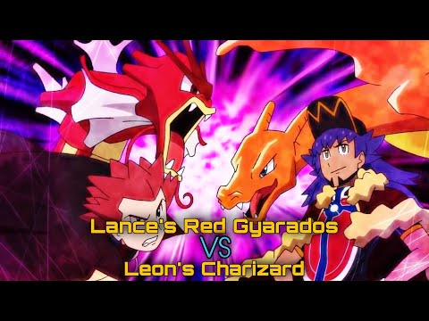 Pokemon amv || Lance's Red Gyarados vs Leon's Charizard 🔥🔥 @SVDcutZAklgu341