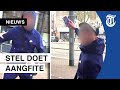 Homostel bespuugd en bedreigd in Amsterdam