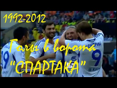 1992-2012. Goals of "DYNAMO" Moscow against "Spartak" Moscow (Championship and Cup of Russia).