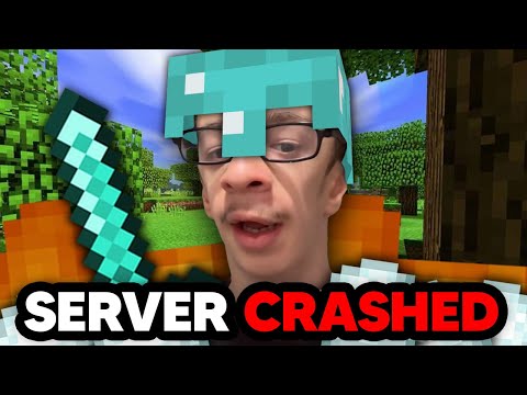 CRASHING Tiktokers Pay-to-Win Minecraft Server