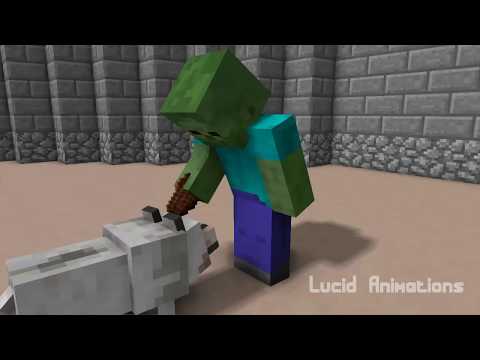 Monster School: Girls vs Boys - Petting Challenge - Minecraft Animation