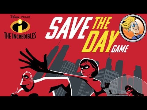 The Incredibles: Save the Day Game — rules overview and sample turns