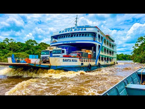 VIAGEM DE FERRY BOAT DE BELÉM A BREVES ILHA DO MARAJÓ