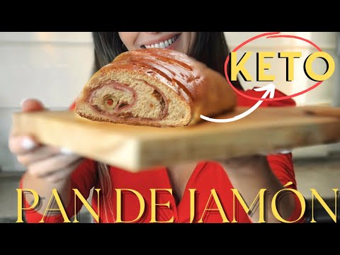 El MEJOR Pan de jamón cetogénico | Pan keto delicioso | Pan sin gluten