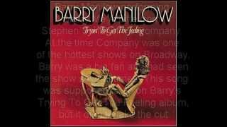 Barry Manilow -- Marry Me A Little from Company