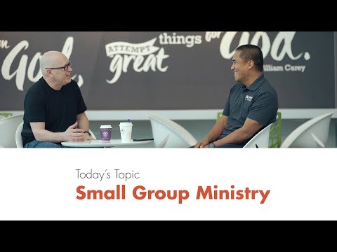 Five-Minute Leadership with Steve Murrell:Episode 32-Small Group Ministry w/ Ferdie Cabiling