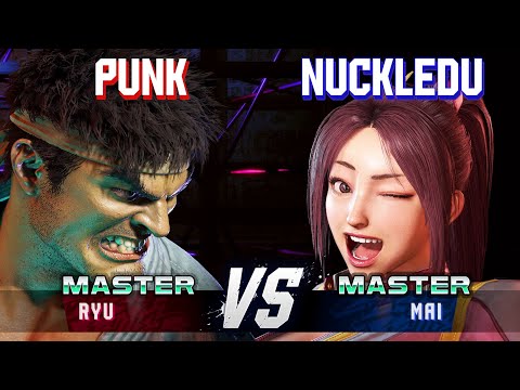 SF6 ▰ PUNK (Ryu) vs NUCKLEDU (Mai) ▰ High Level Gameplay