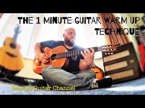 The 1 Minute Guitar Warm Up Technique - Quick Guitar Lesson