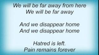 15685 Noise Ratchet - Disappear Lyrics