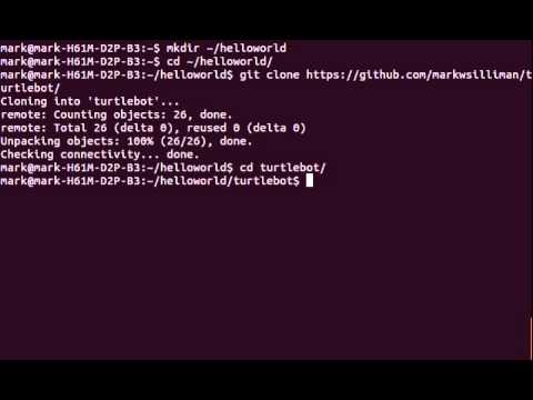 Ros Turtlebot2 First Python Script Goforward Py