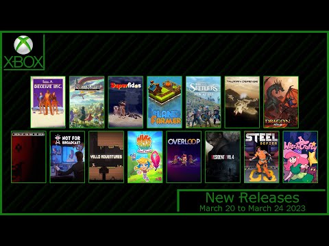 New Xbox Games for March 20th to 24th 2023