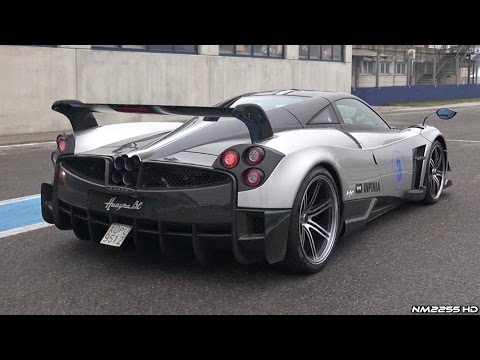 Pagani Huayra BC SOUND -  Full Throttle Accelerations, Revs, Fly Bys & More!!