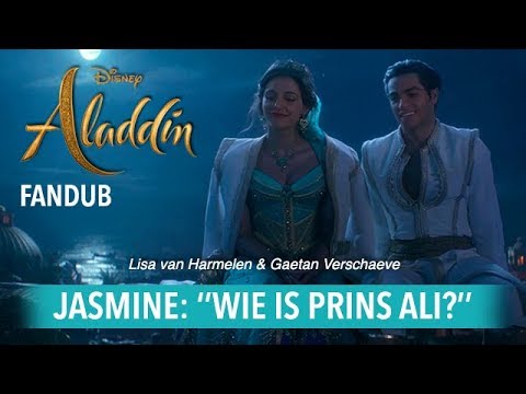 Jasmine ontdekt dat prins Ali eigenlijk Aladdin is | Disney's Aladdin 2019 (FANDUB)