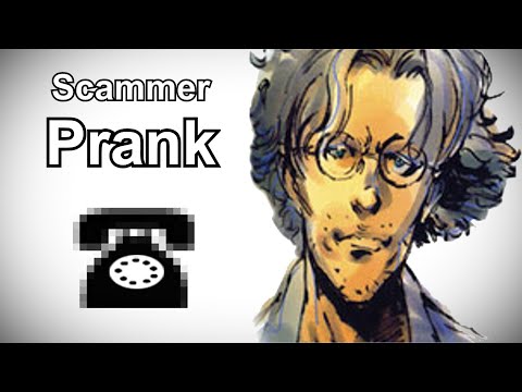 Otacon Calls Tech Support Scammers - Metal Gear Prank Call