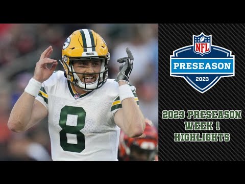 Rookie QB Sean Clifford SHINES In Packers Debut ⭐️ | 2023 Preseason Week 1 Highlights vs. Bengals