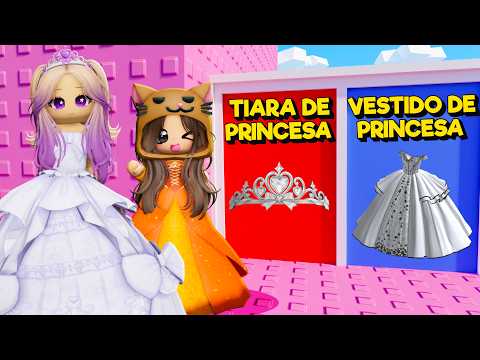 JUGAMOS la TORRE TROLL de QUÉ PREFIERES versión PRINCESAS en Roblox