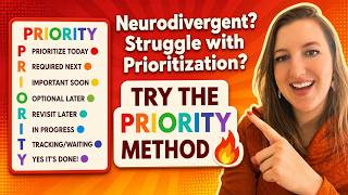 The PRIORITY Method: My ADHD-Friendly System for Organizing Tasks in Notion!