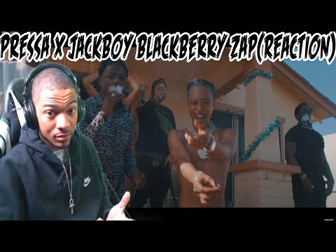 Pressa X Jackboy - Blackberry Zap (Official Video) | American Reaction