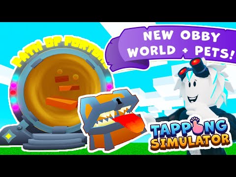 ОББИ И СЕКРЕТНЫЕ ПИТОМЦЫ В ТАППИНГ СИМУЛЯТОРЕ! ROBLOX TAPPING SIMULATOR