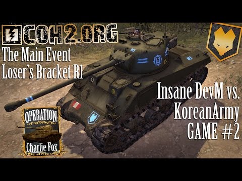 Company of Heroes 2 DevM vs. Korean Army LB R1G2