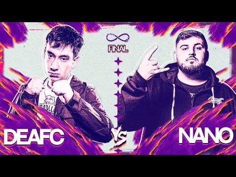 DEAFC vs NANO: LA FINAL 🏆 - Final Nacional The Infinity Battles