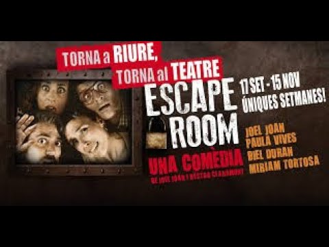 Escape room - Teatre - 100x100 en català