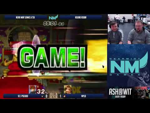 Wyld (Sonic, DK, Luigi) vs Pseudo (Roy) - Near Mint Games #39 PM RR