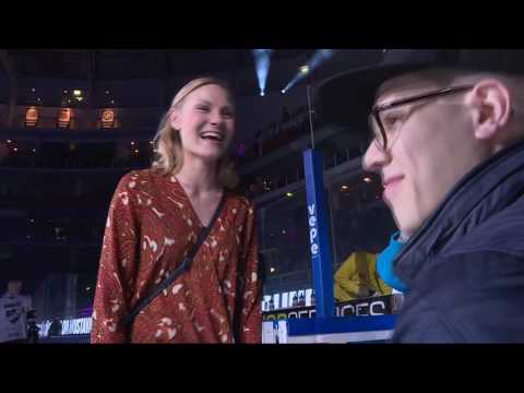 17.2. TPS–HIFK-ottelun alussa nähtiin yllätyskosinta!