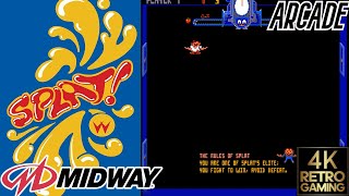 Splat! Arcade ( Midway 1982 ) 4k Gameplay