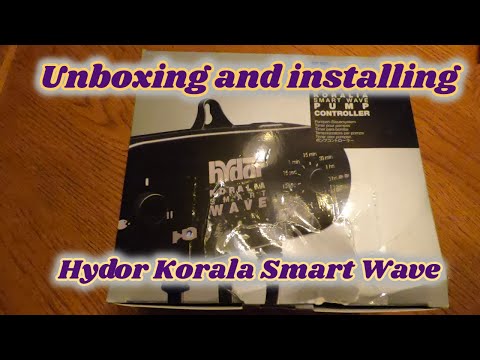Unboxing and installing a Hydor Korala Smart wave pump controller