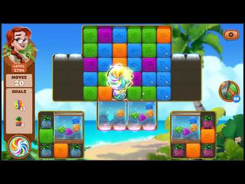 Lost Island Blast Adventure Level 1794 - NO BOOSTERS 🏝️ | SKILLGAMING ✔️