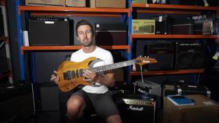 Video thumbnail for IBANEZ PRESTIGE RG657K - QUICK REVIEW by Haworth Guitars