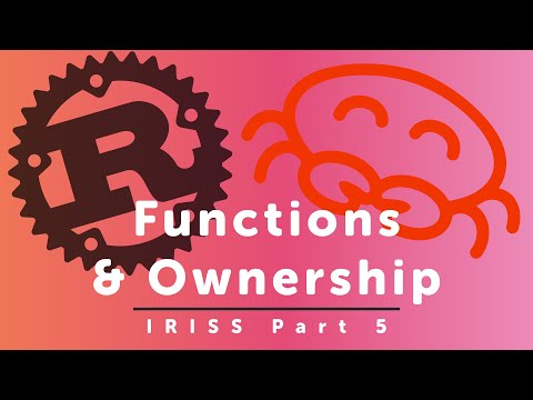 Functions and Ownership - Part 5 of Idiomatic Rust in Simple Steps