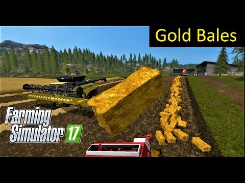 Farming Simulator 17 -Very Gold Bales Make