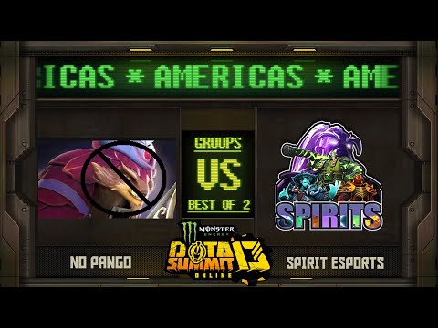 No Pangolier vs Spirits Game 2 - Monster Energy Dota Summit 13 Online NA/SA: Groups w/ rkryptic & Ne