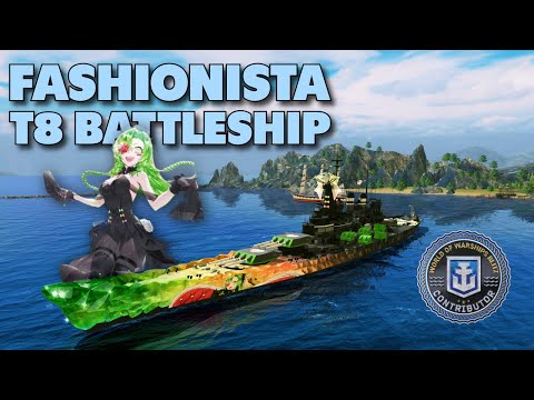 Extraordinary Ones: Tier 8 Fashionista | World of Warships Blitz