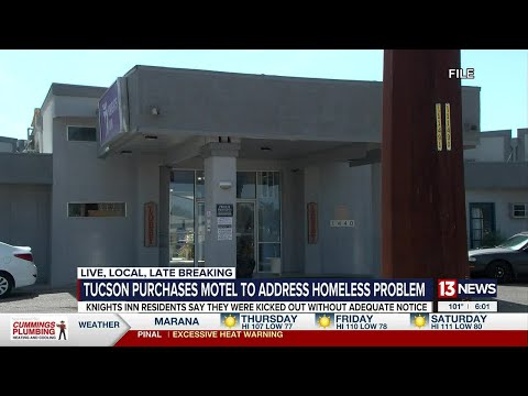 Knights Inn residents claim to be kicked out without warning, following City of Tucson sale