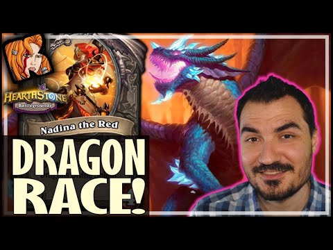 IT’S ALWAYS A DRAGON RACE! - Hearthstone Battlegrounds