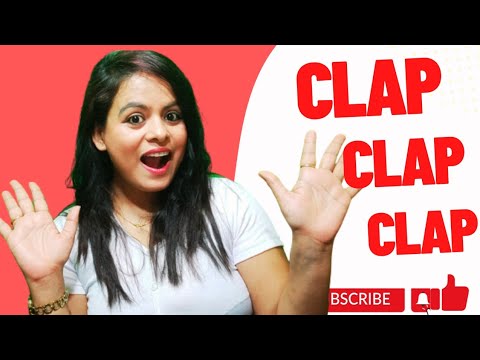 Two Little Hands To Clap Clap Clap Rhyme With Lyrics I English Kids Songs | Learning Videos For Kids