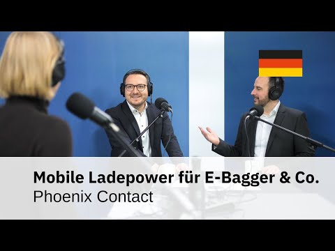 Mobile Ladepower für E-Bagger und Co.