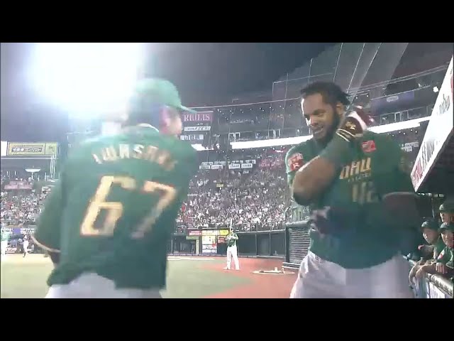 【5回裏】イーグルス・ペーニャ砲炸裂 バットの先でも勝ち越し14号ソロホームラン!! 2015/8/23 E-H