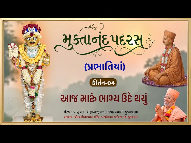 આજ મારું ભાગ્ય ઉદે થયું, નીરખ્યા.....