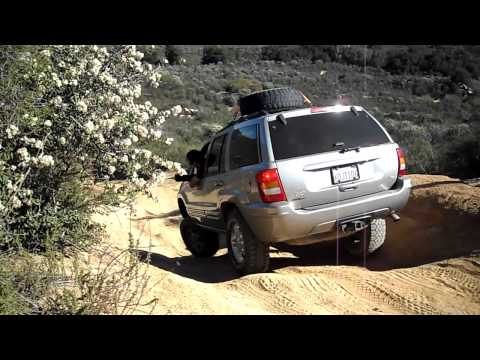 Jeep WJ Wildomar, CA - Sway Bars Disconnected