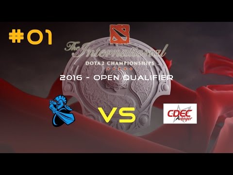Newbee Young vs CDEC Avenger game 1 - The International 2016 Open Qualifier